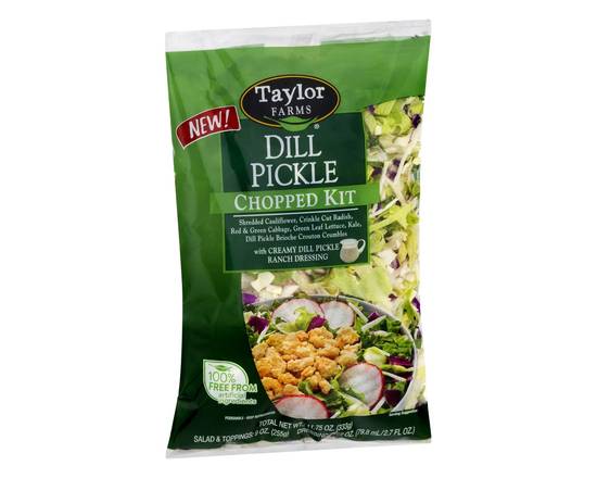 Order Taylor Farms · Dill Pickle Chopped Kit Salad (11.8 oz) food online from Safeway store, Eureka on bringmethat.com