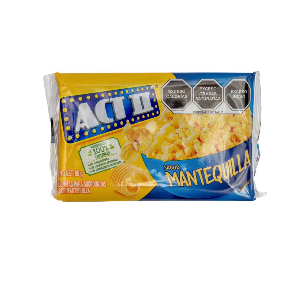 Act ii palomitas ( 80 grs)