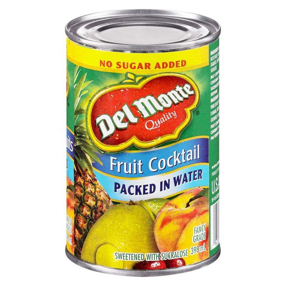 Del Monte Fruit Cocktail Packed in Water, Sucralose (398 ml)