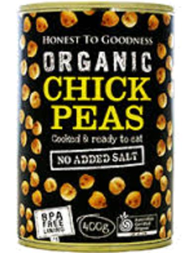 Honest To Goodness Organic Chickpeas (400g)