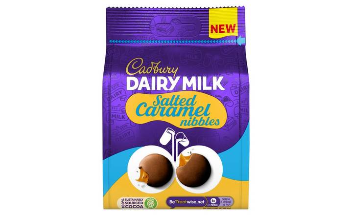 Cadbury Salted Caramel Nibbles 120g (404623)