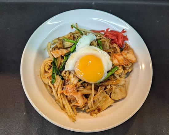 豚キムチ丼 Pork Kimchi Rice Bowl