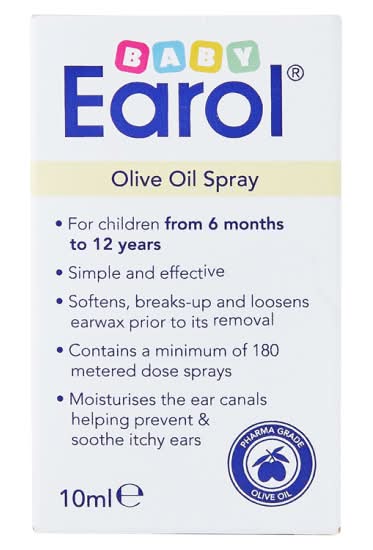 Earol Baby Olive Oil Spray (10ml)