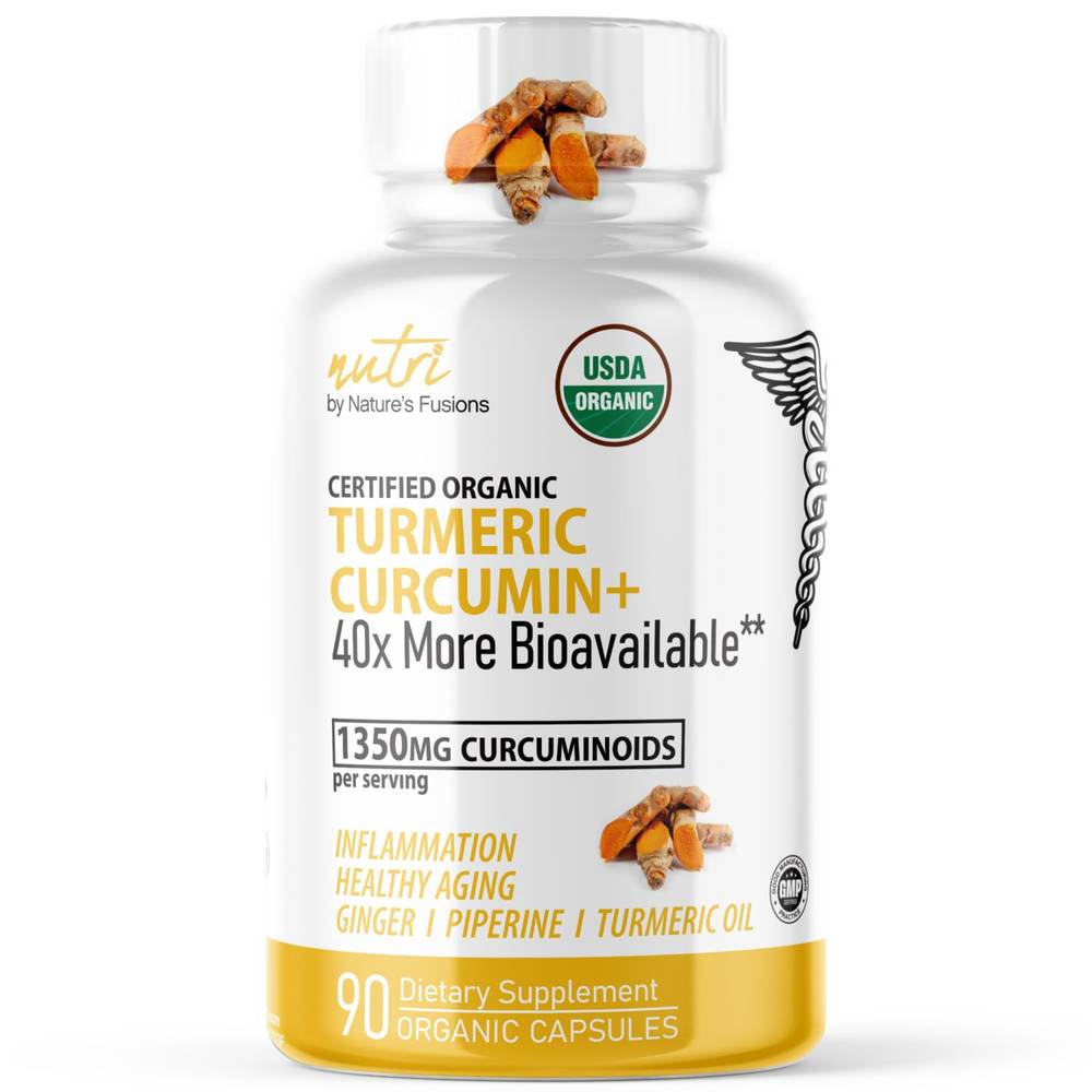 Nutri Turmeric Curcumin+ Capsules, 90 Ct