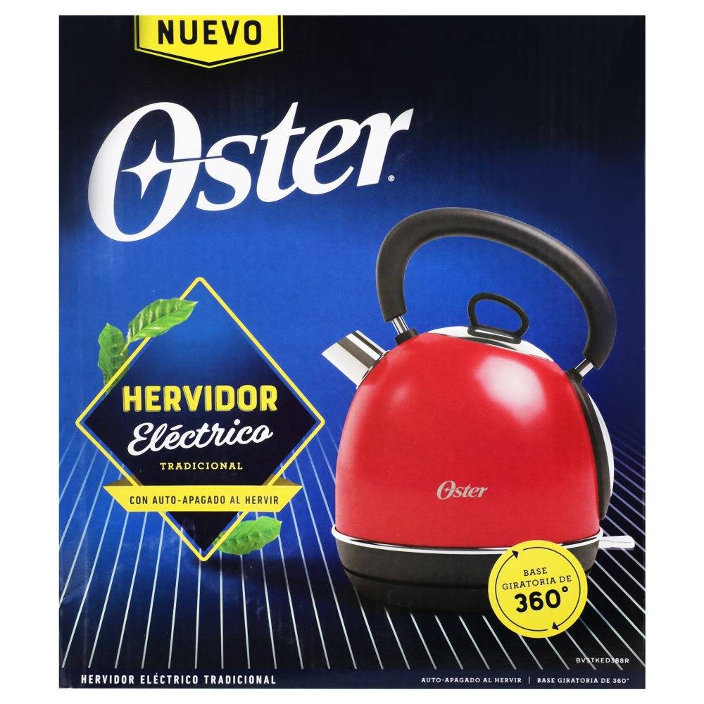 Oster tetera eléctrica roja (1 pieza)