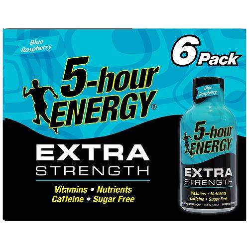 5-Hour ENERGY Shot, Extra Strength - 1.93 fl oz x 6 pack