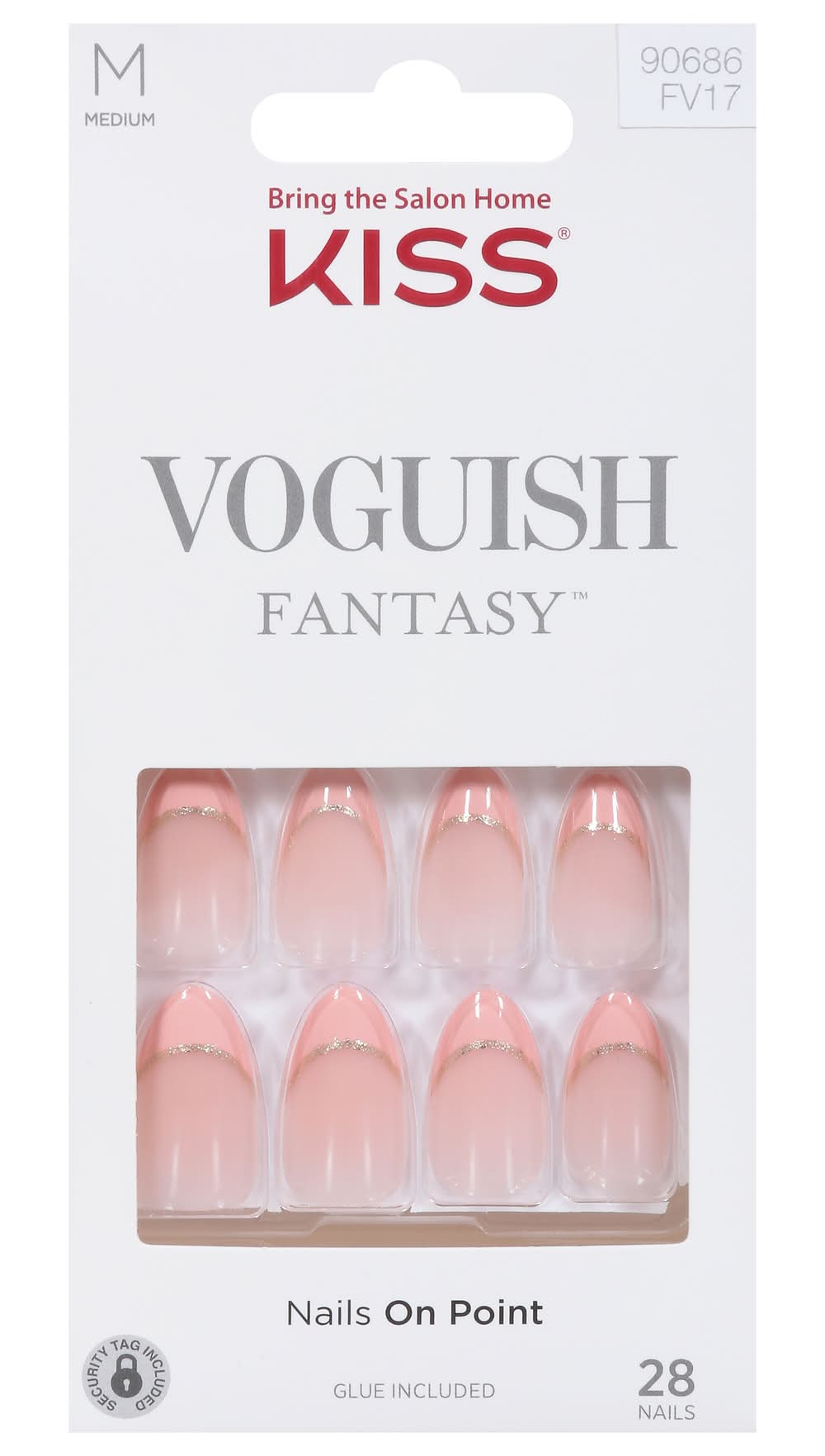 KISS Voguish Fantasy Nails on Point Medium