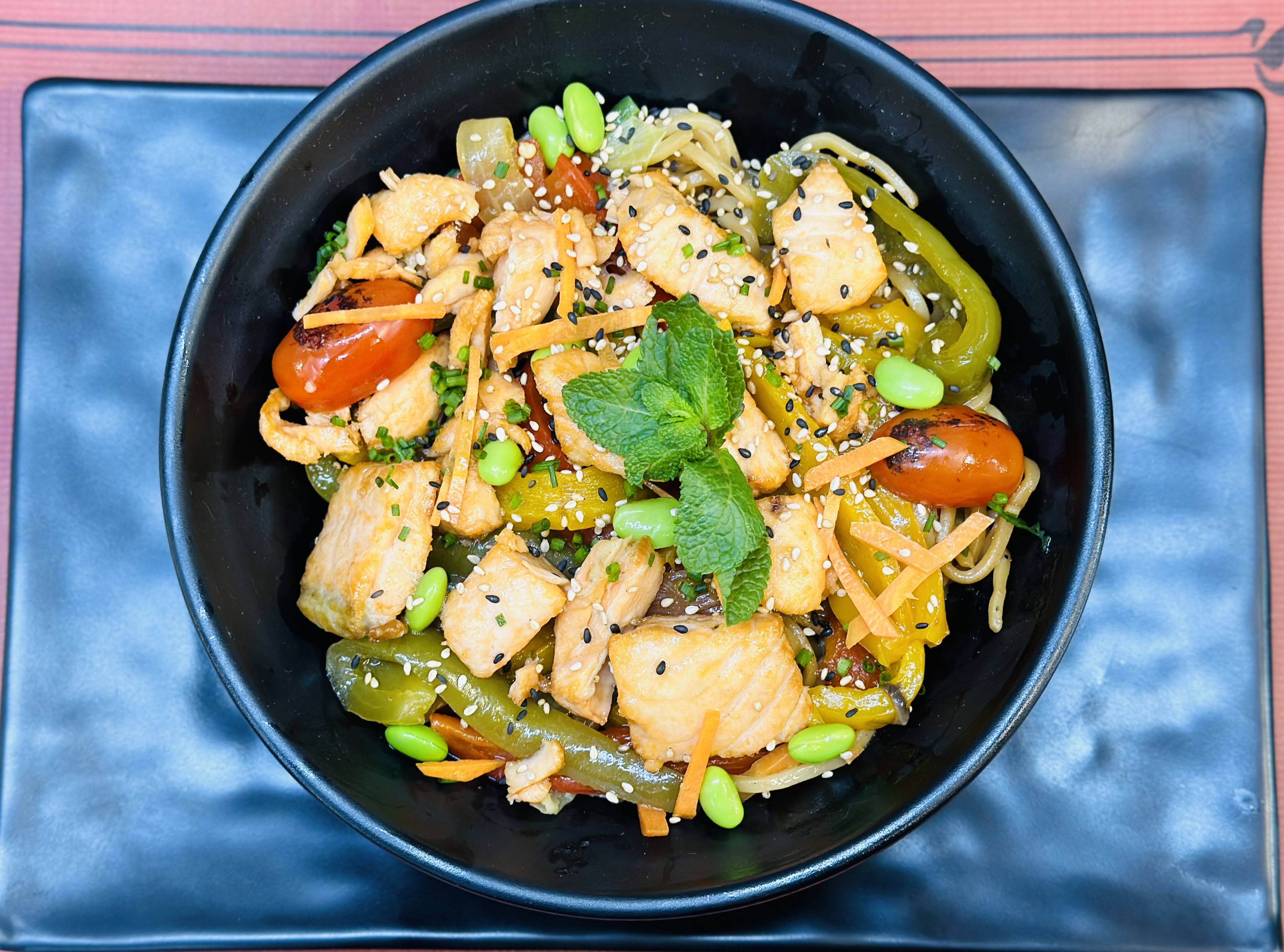 Soba saumon