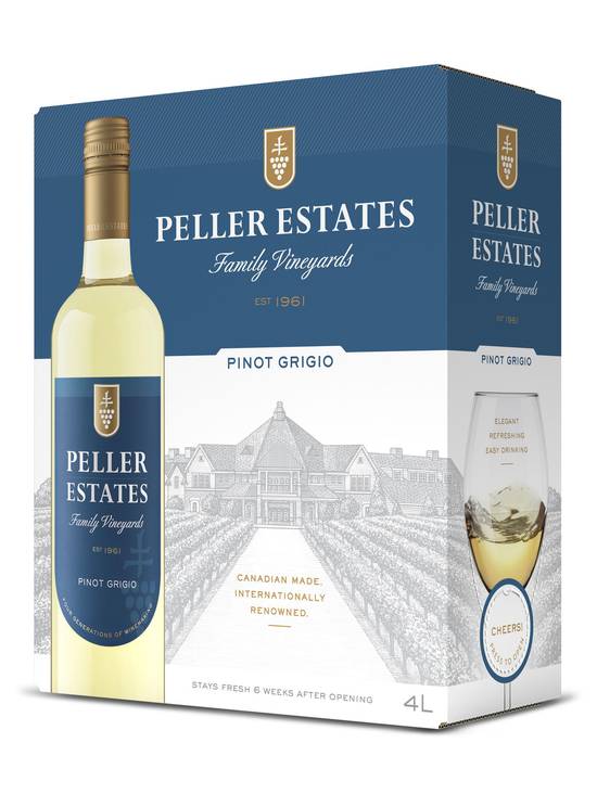 Peller Family Vineyards Pinot Grigio (4 L)