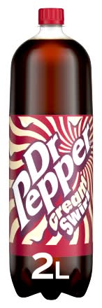 Dr Pepper Cream Swirl, Flavored Soda (2L)