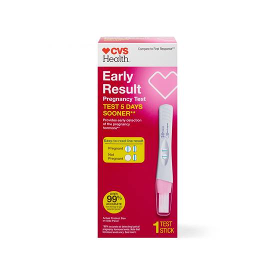 CVS Health Early Result Pregnancy Test