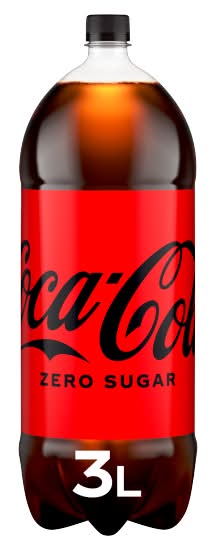 Coca-Cola Zero Sugar Soda (3L)