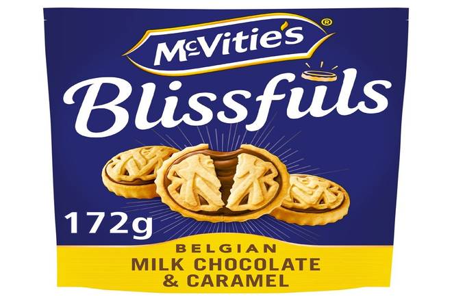Mcvities Bliss Chocolate & Caramel 172g