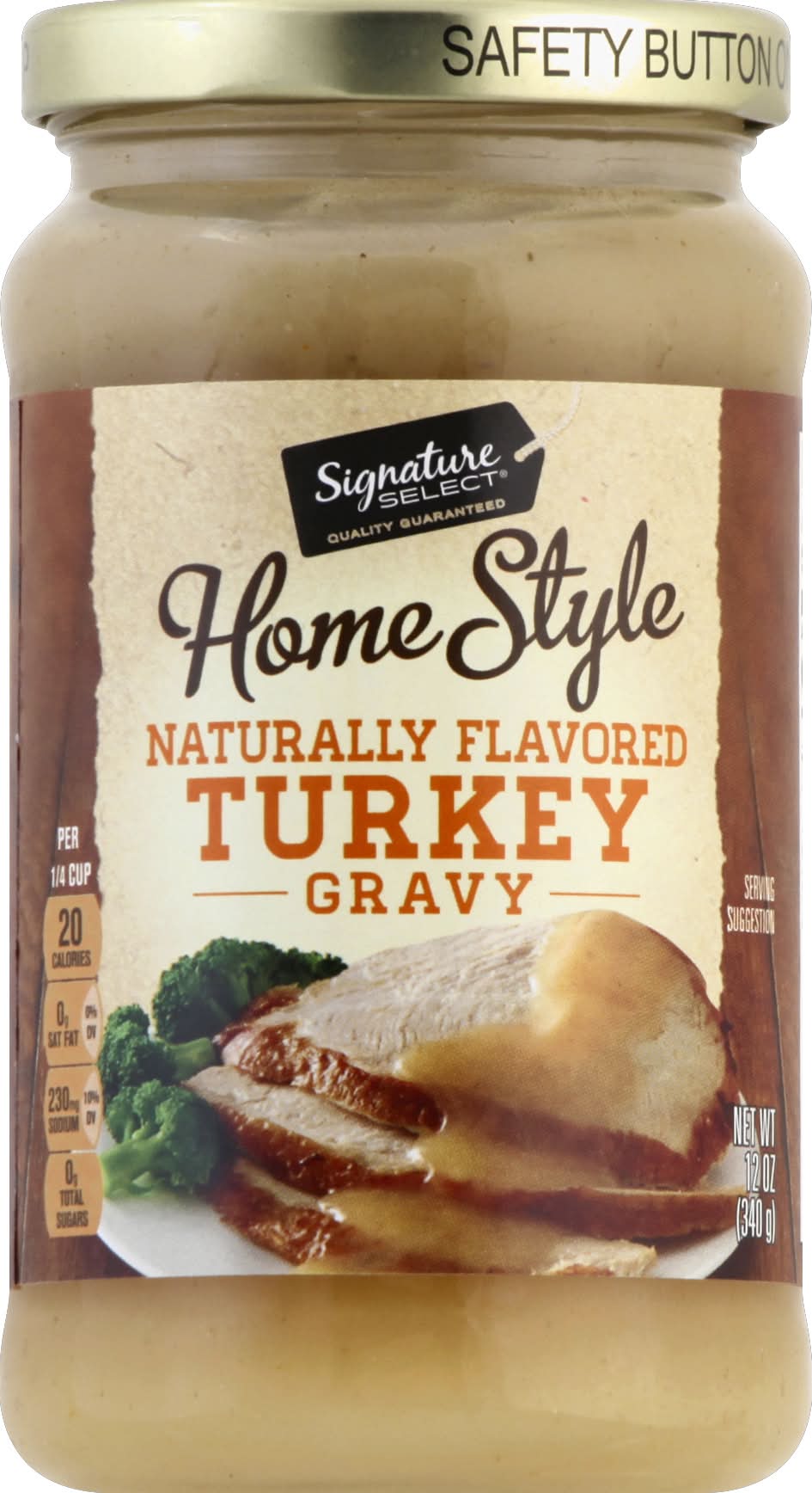 Signature Select Home Style Naturally Turkey Gravy (12 oz)