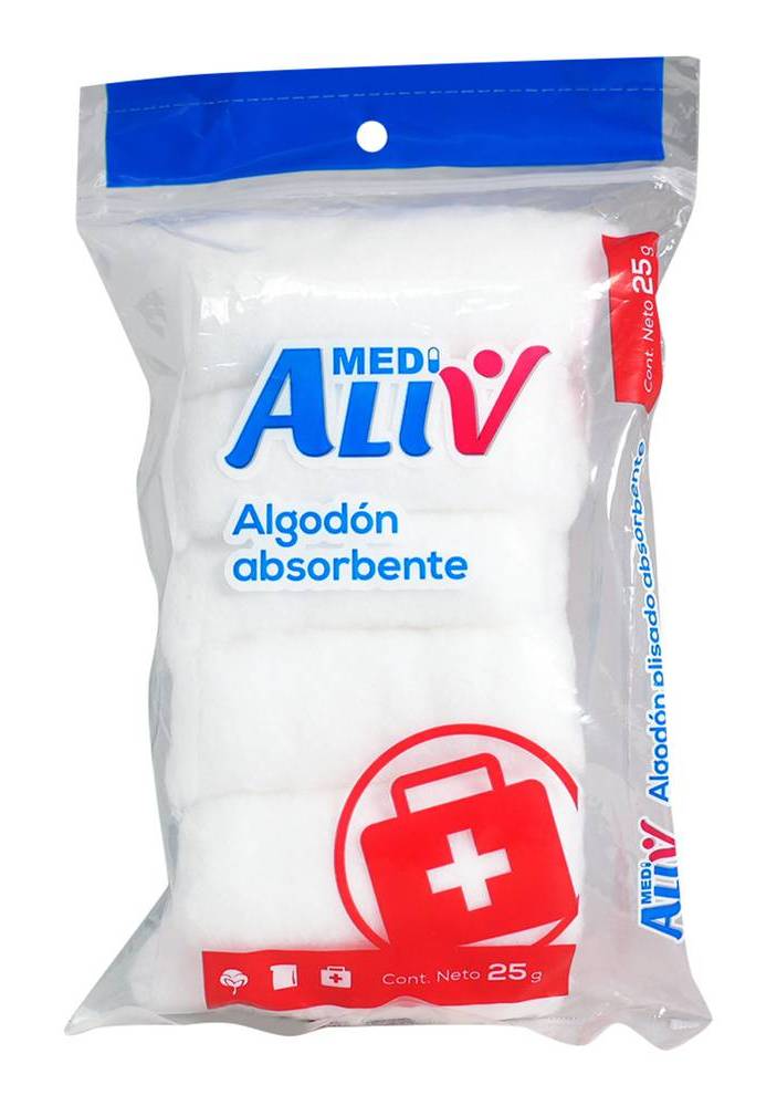 Medialiv · Algodón absorvente (25 g)
