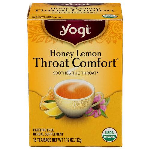 Yogi Tea Honey Lemon Throat Comfort