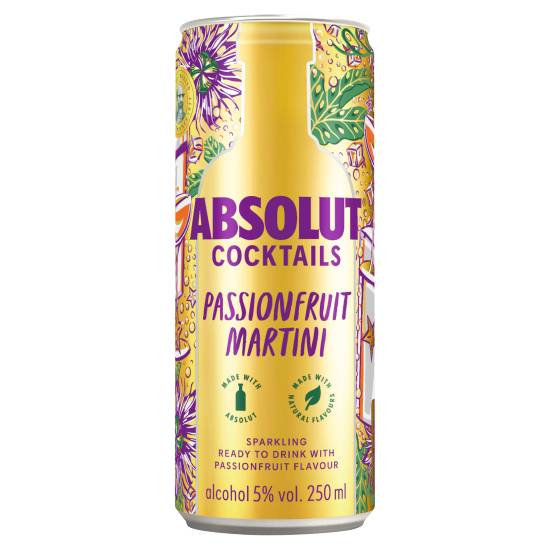 Absolut Passion Fruit Martini Cocktail (250 ml)