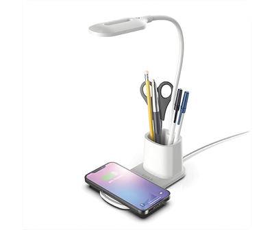 SOAR Wireless Charging Led Lamp, White