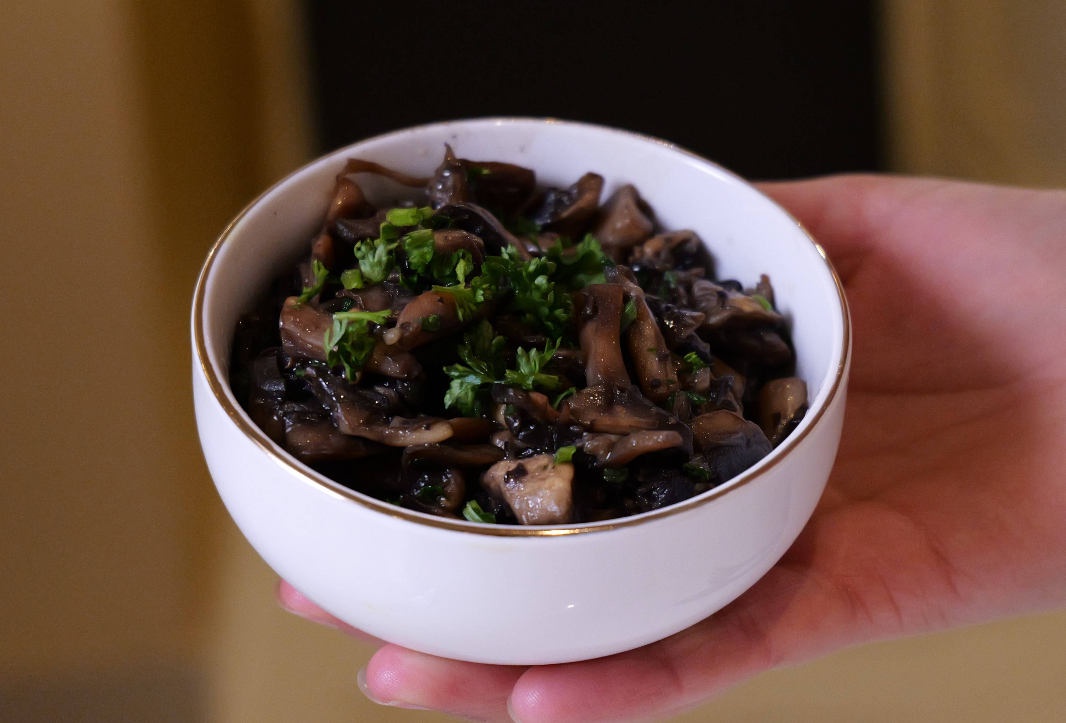 Poêlée de Champignons Persillade