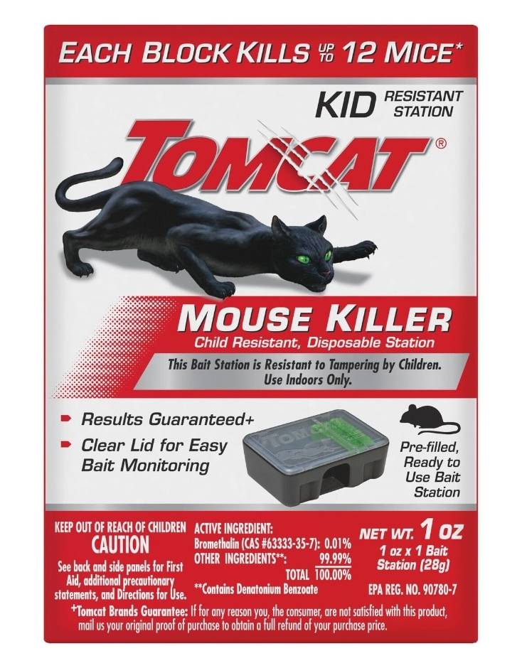 Tomcat Mouse Killing Bait Station Box, 12 in