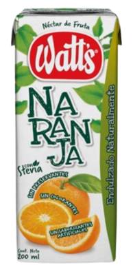 Watts Nectar Naranja 200 cc