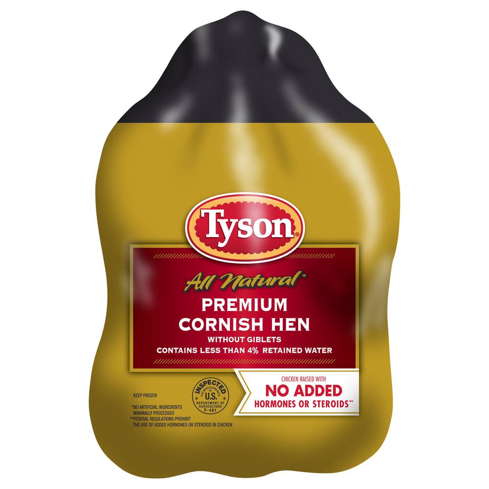 Tyson Premium Whole Cornish Hen (1.38 lbs)