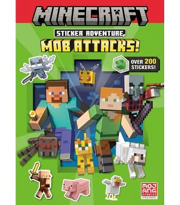 Minecraft Sticker Adventure Mob Attacks! - Random House