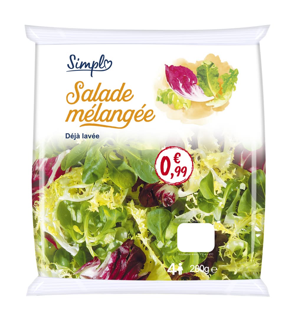 Simpl - Salade mélangée (200g)