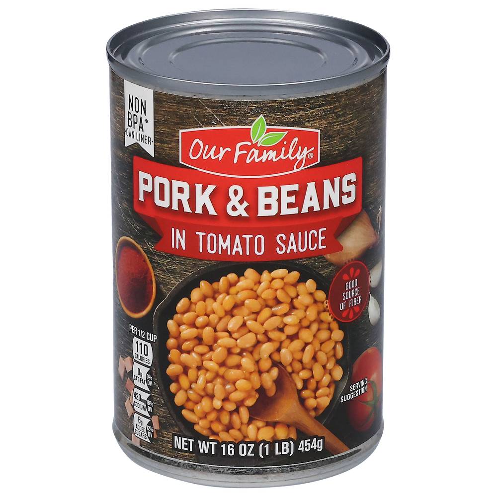 Our Family Pork & Beans in Tomato Sauce