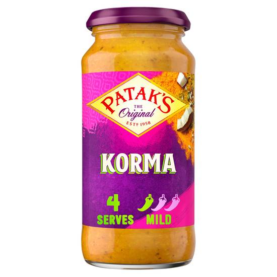 SAVE £0.25 Patak's Korma Sauce 450g