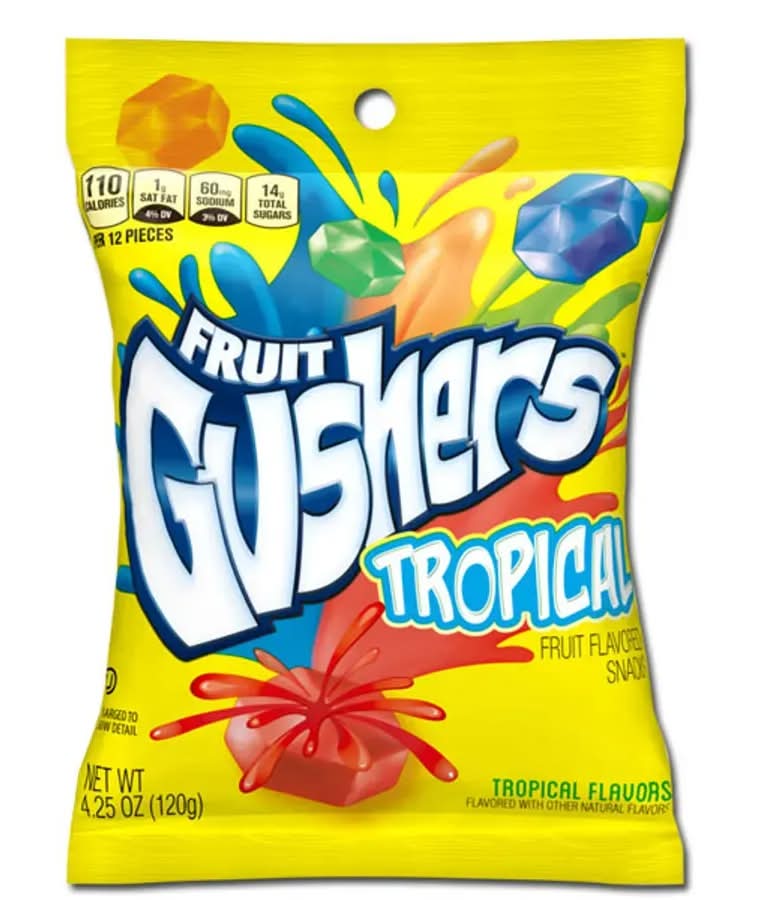 Fruit Gushers Tropical Candy