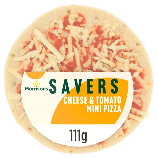 Morrisons Cheese & Tomato, Savers Mini Pizza (111g)
