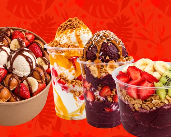 Fresca Yogur Helado & Açaí con fruta natural - Frozen Yogurt