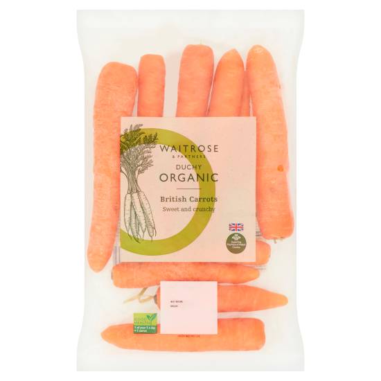Duchy Organic Waitrose & Partners British Carrots