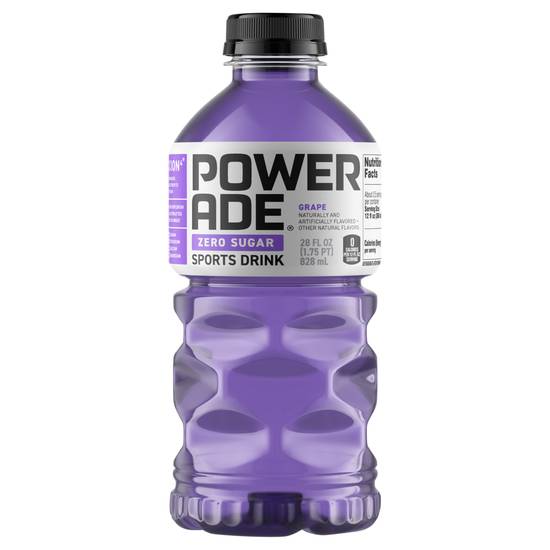 Powerade Zero Sugar Grape Sports Drink (28 fl oz)