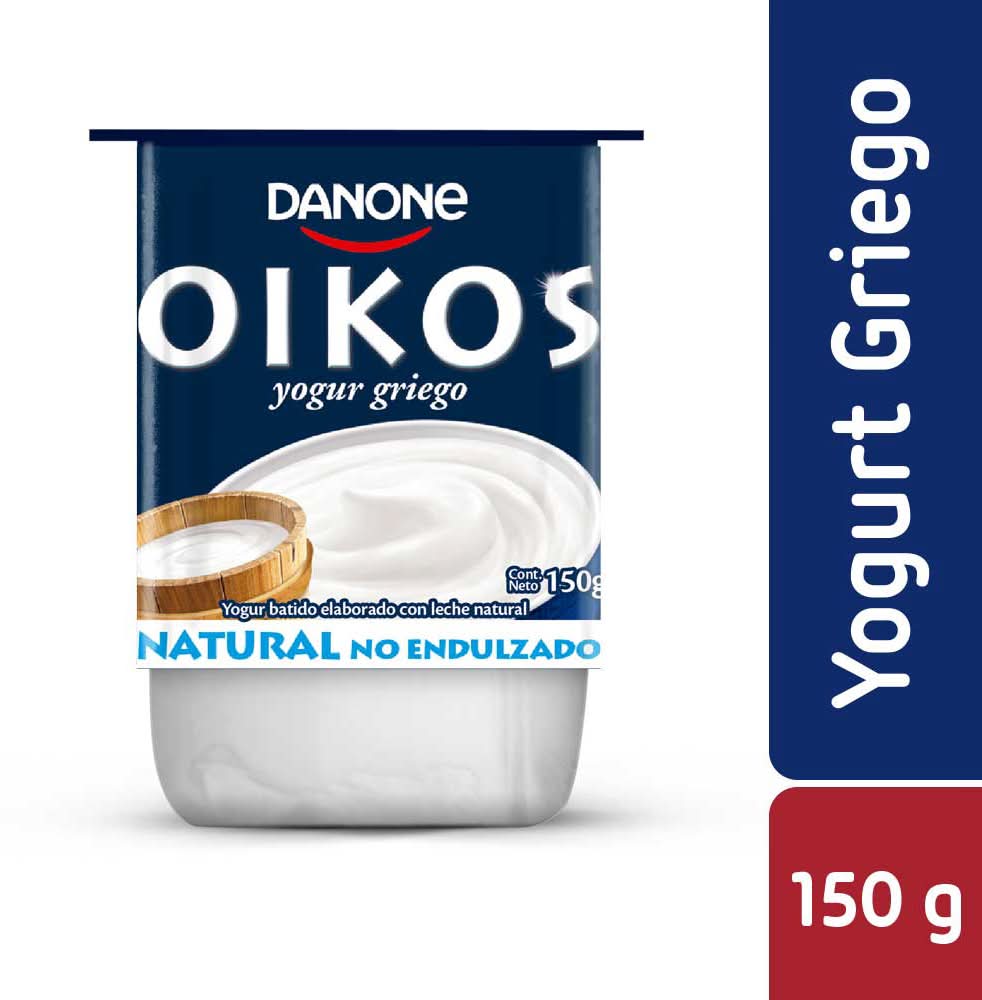 Oikos · Yogur griego natural no endulzado (150 g)