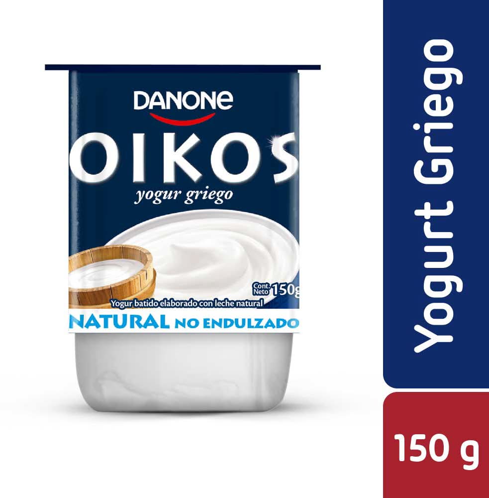 Oikos · Yogur griego natural no endulzado (150 g)
