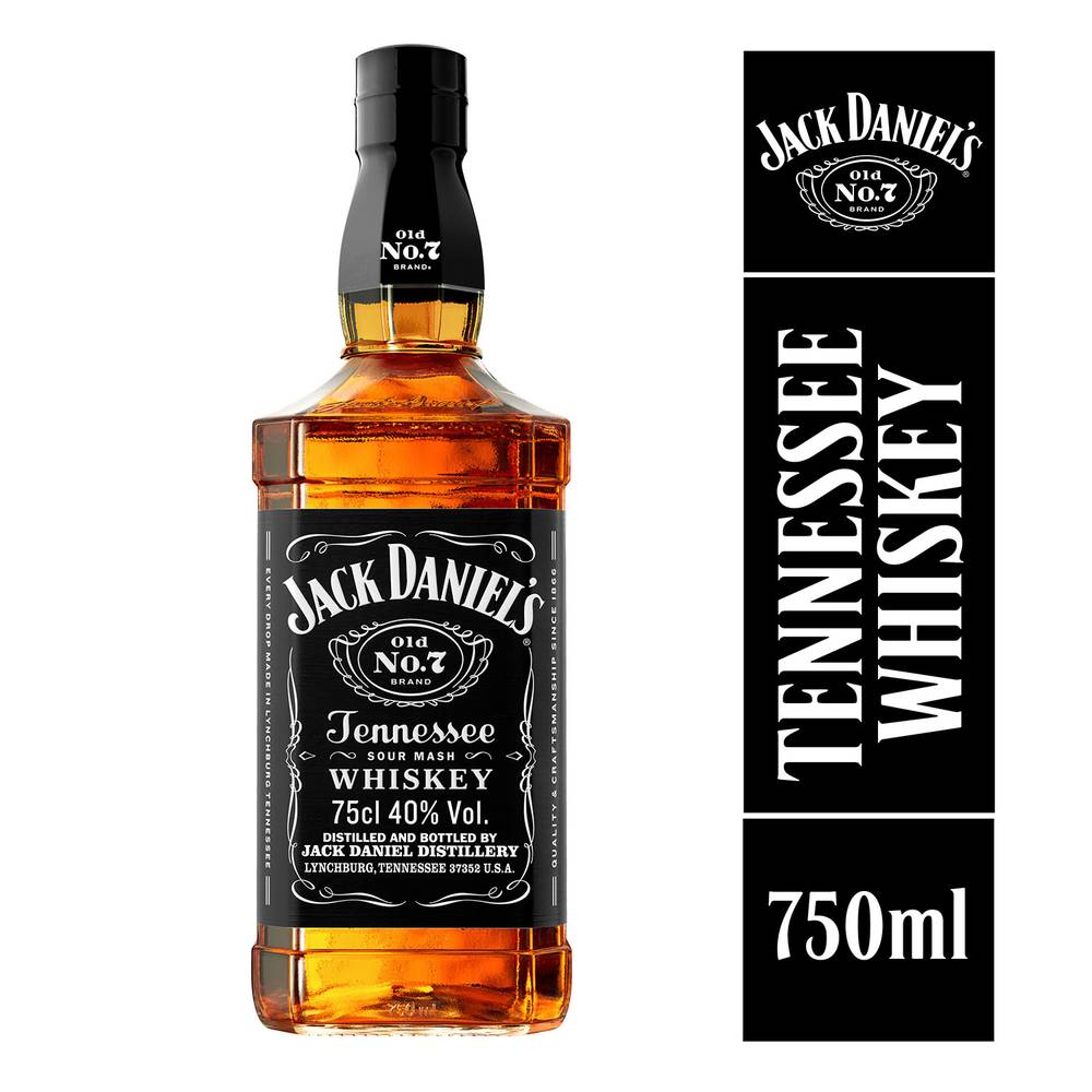 Jack daniel's whiskey old n°7 (750 ml)