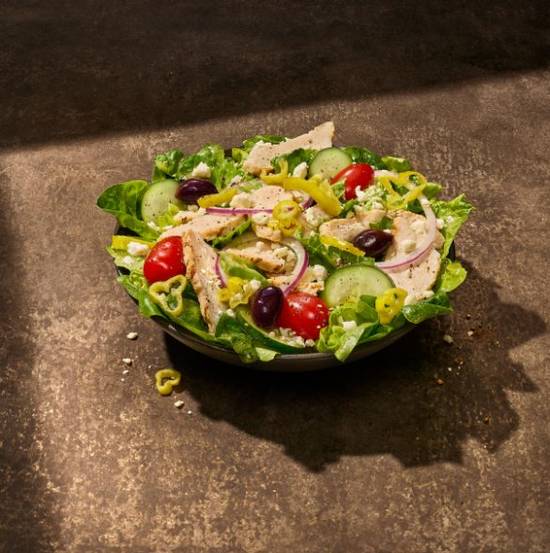 Greek with Chicken Salad