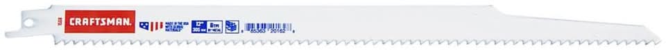 CRAFTSMAN Bi-metal 12-in 6 TPI Wood/Metal cutting Reciprocating Saw Blade