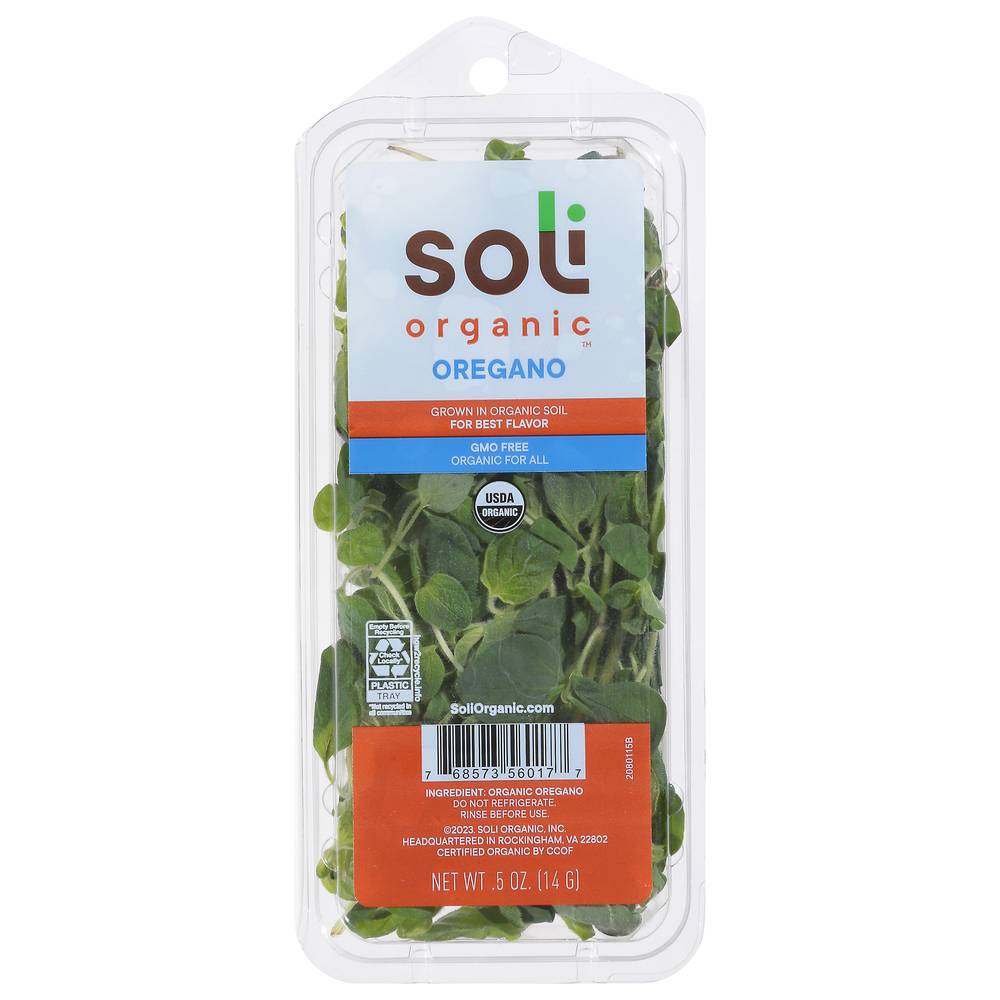 Soli Organic Oregano (14 g)