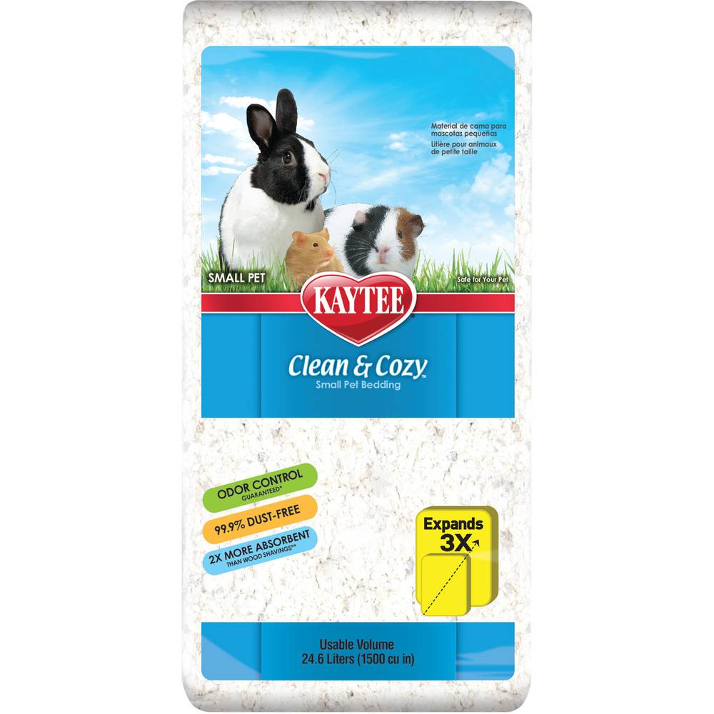 Kaytee Clean & Cozy White Small Animal Pet Bedding