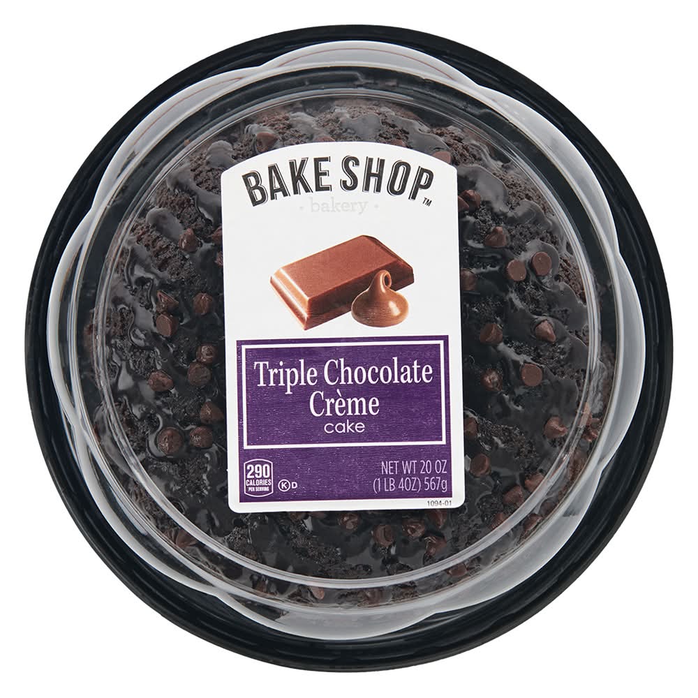 Bake Shop Cake, Triple Chocolate Creme (20 oz)