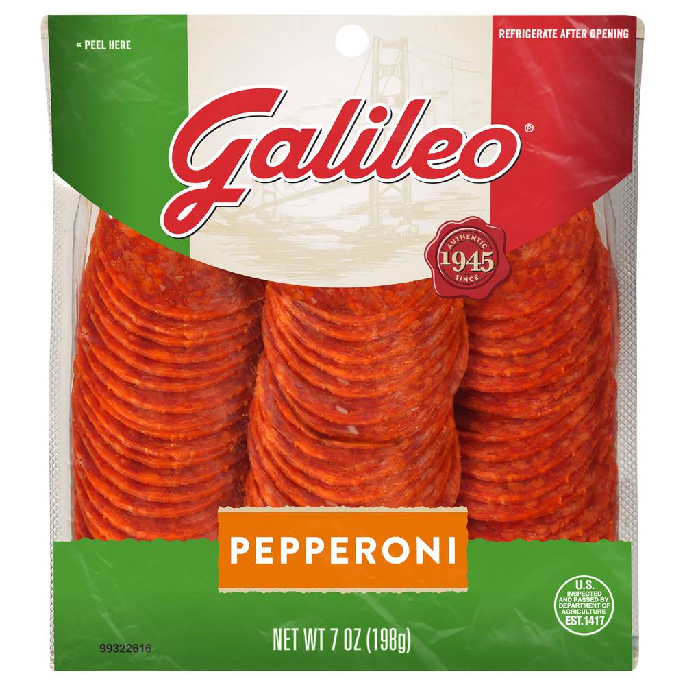 Galileo Sliced Pepperoni (7 oz)