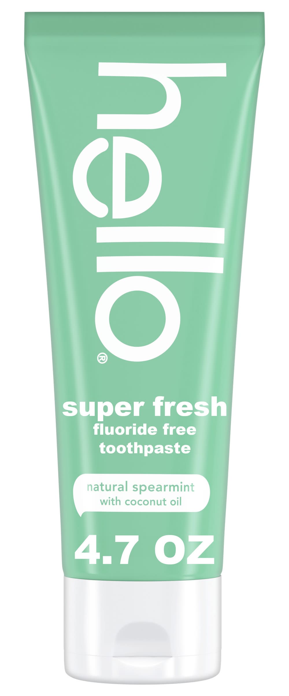 Hello Super Fresh Fluoride Free Natural Spearmint Toothpaste (4.7 oz)