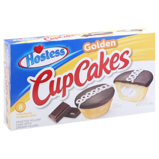 Hostess Golden Cupcakes, (8 ct)