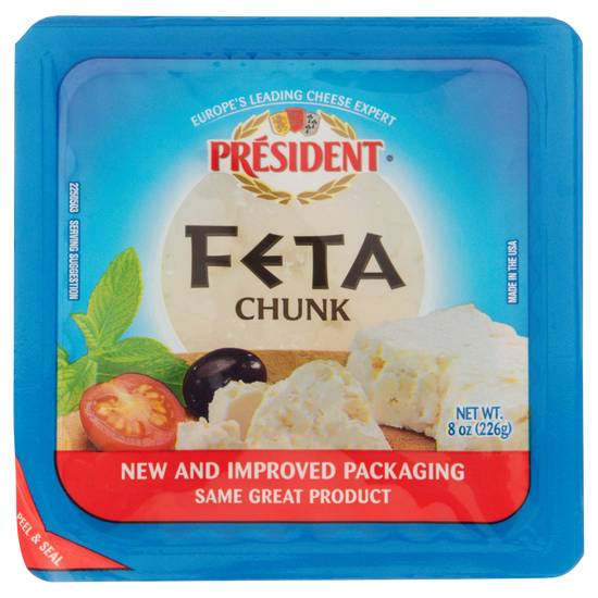 Président Feta Cheese Chunk