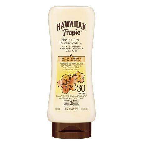 Hawaiian Tropic Sheer Touch Oil Free Sunscreen Lotion Spf 30 (240 ml)