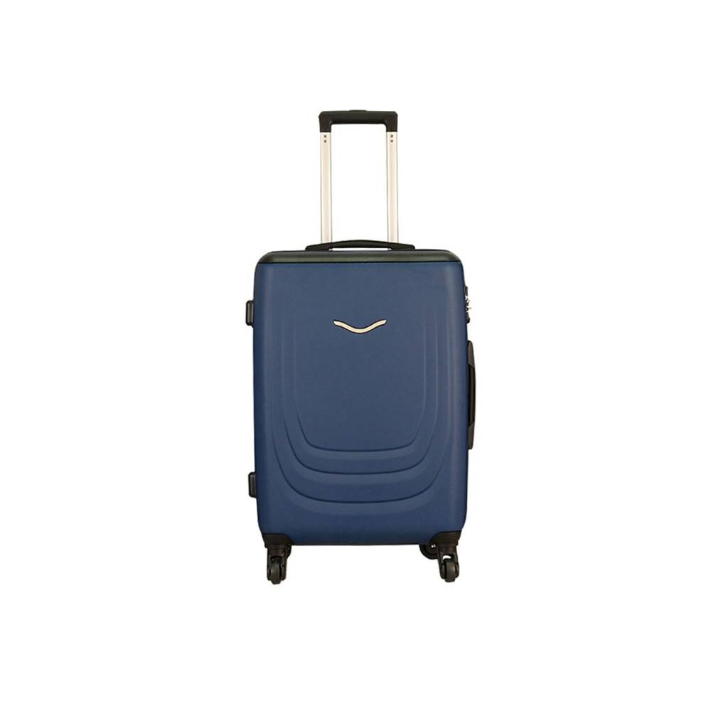 Carrefour mala em abs azul marinho 64 cm (1 un)
