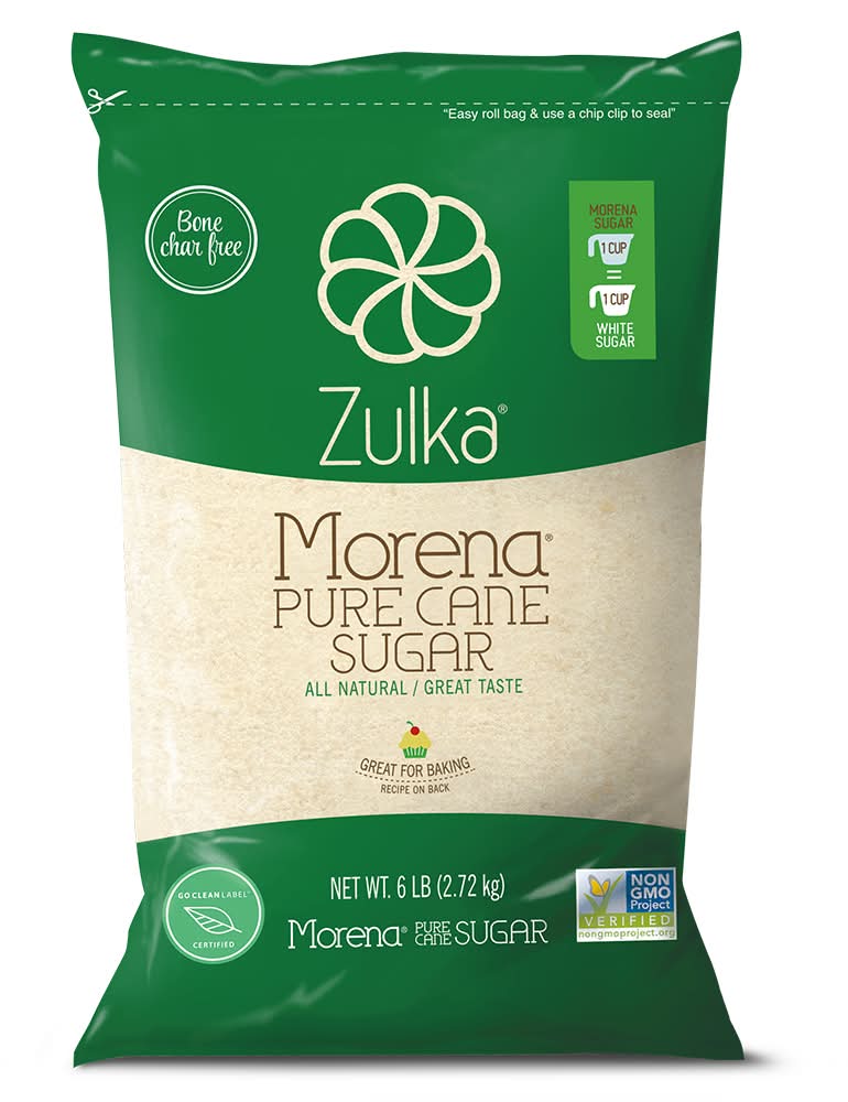 Zulka Morena Pure Cane Sugar (6 lbs)